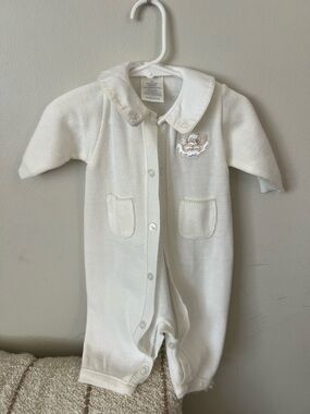 Baby Bapstim / Baby dedication Outfit 3-6mos - vintage